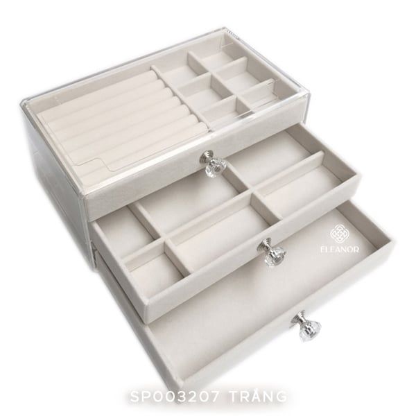 Hộp nhẫn - SP003207 trắng