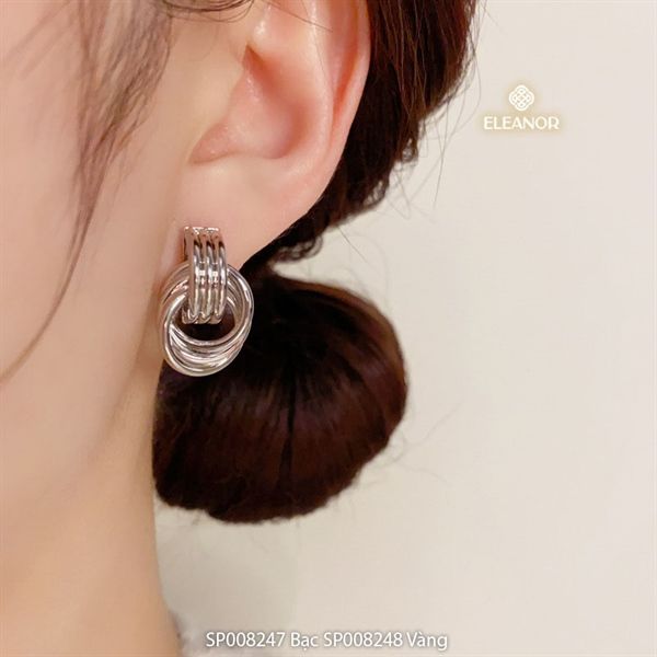 Bông tai - SP008247 Màu Bạc