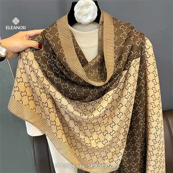 Khăn quàng cổ - SP005986 nâu