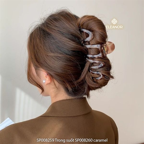 Kẹp tóc - SP008260 Màu Caramel