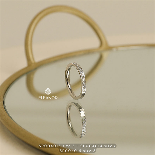 Nhẫn - SP004015 size 8 màu bạc