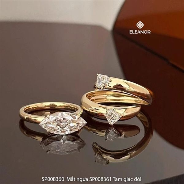 Nhẫn - SP008361 Tam giác đôi