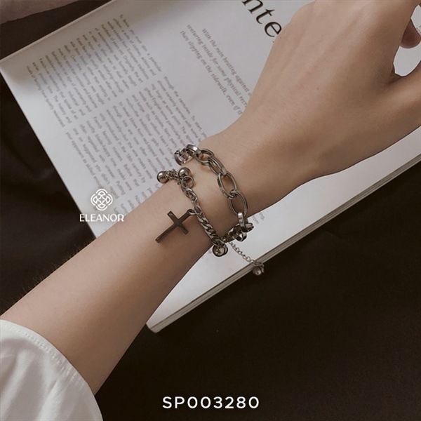 Lắc tay - SP003280 chữ thập