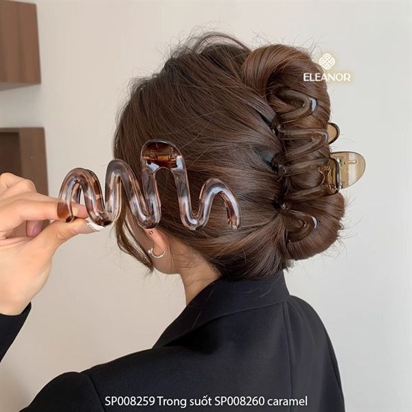 Kẹp tóc - SP008260 Màu Caramel