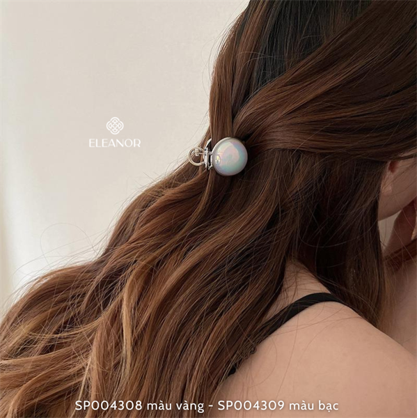Kẹp tóc - SP004309 viền bạc
