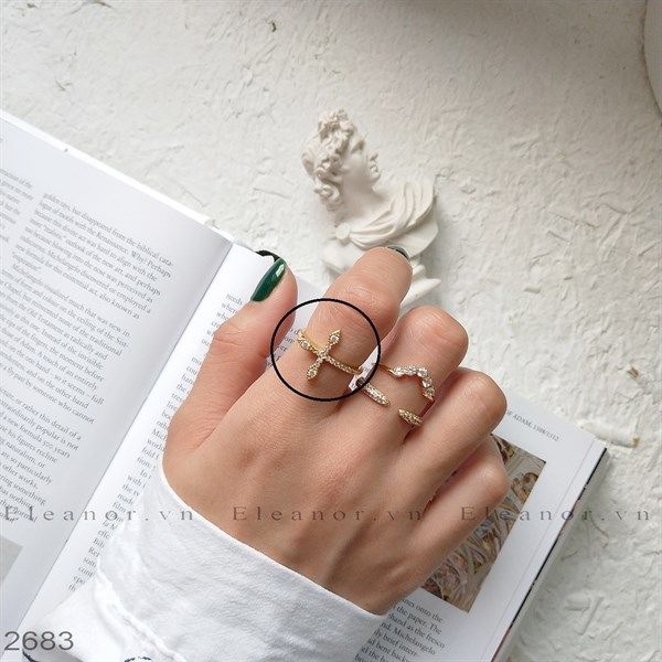 Nhẫn - SP002683 chữ T