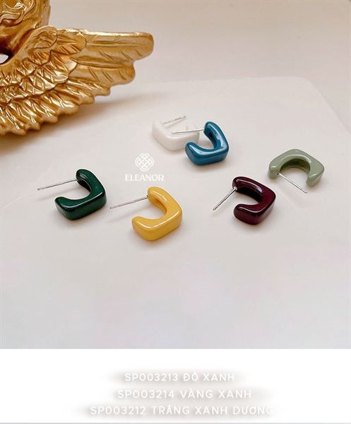 Bông tai - SP003213 - Đỏ xanh