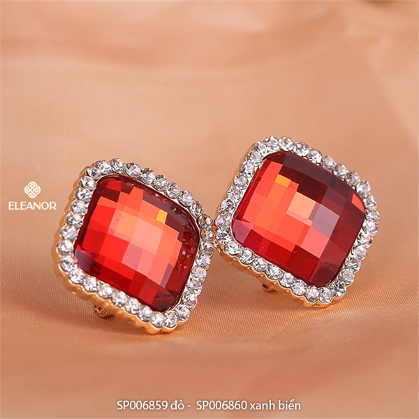 Bông tai - SP006859 đỏ