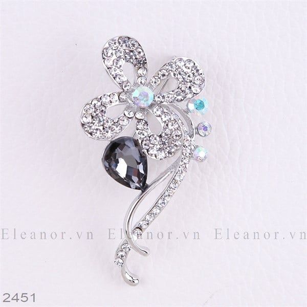 Cài áo - SP002451 đen - bạc