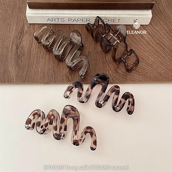 Kẹp tóc - SP008259 Màu Trong Suốt