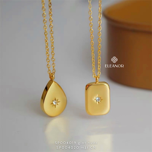 Dây chuyển - SP004020 mặt chữ nhật