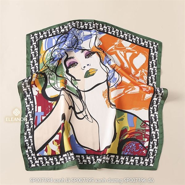 Khăn quàng cổ - SP007394 Xanh Lá