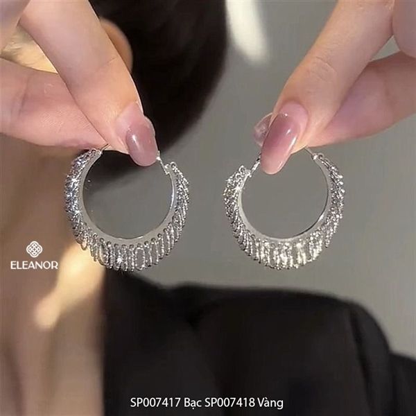 Bông tai - SP007417 Màu Bạc