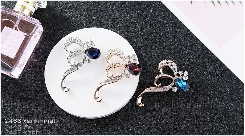 Cài áo - SP002466 xanh nhạt