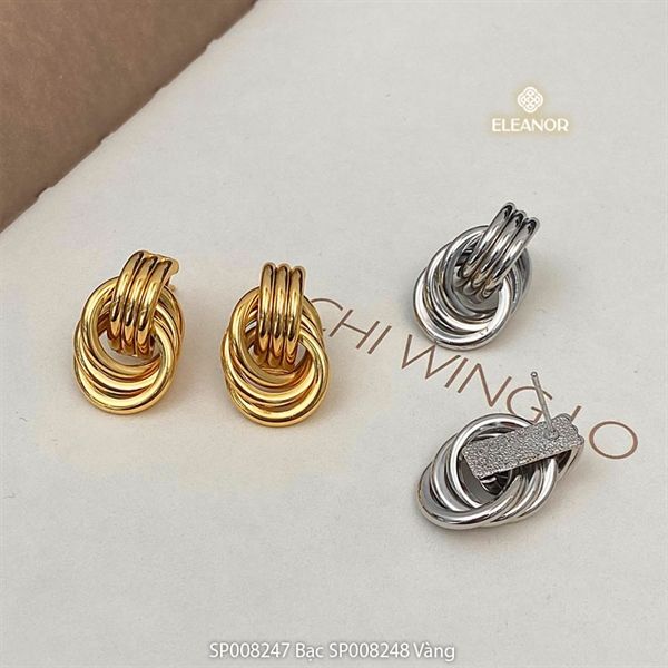 Bông tai - SP008247 Màu Bạc