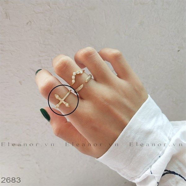 Nhẫn - SP002683 chữ T