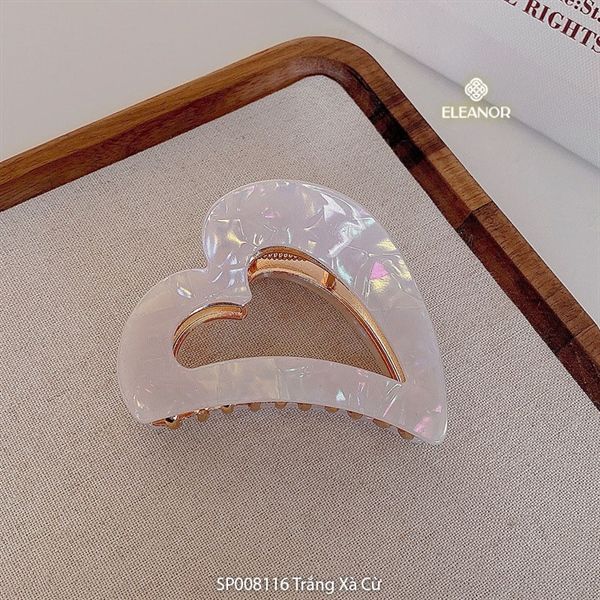 Kẹp tóc - SP008116 Màu Trắng Xà Cừ