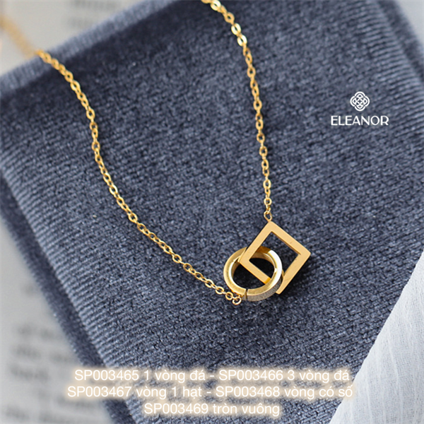Dây chuyền - SP003469 tròn vuông