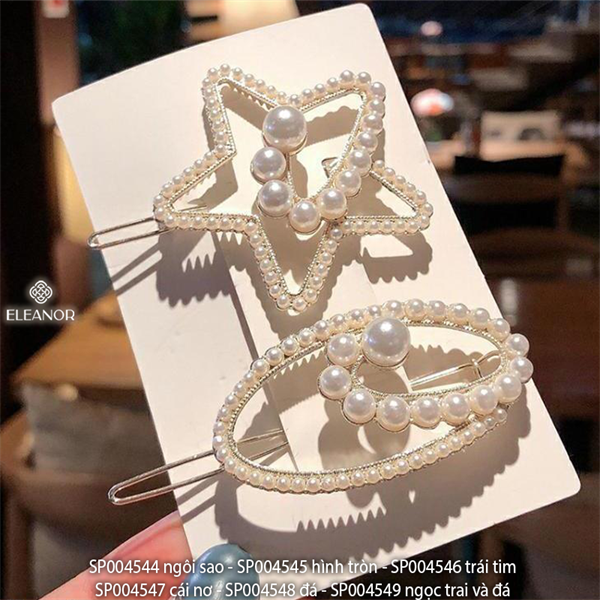 PKT kẹp tóc - SP004545 hình tròn