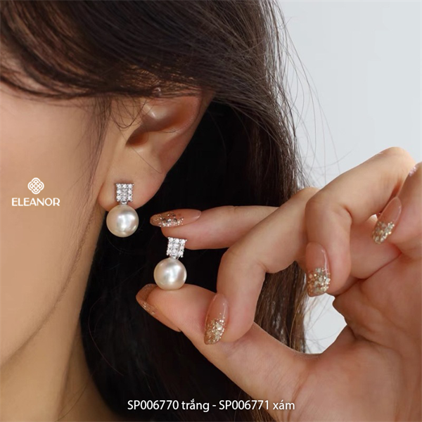 Bông tai - SP006770 trắng