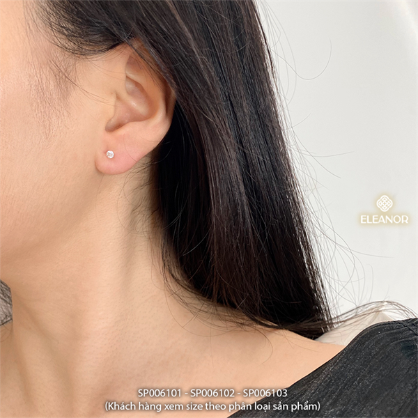 Bông tai - SP006198 - nụ đá Nhỏ 2mm