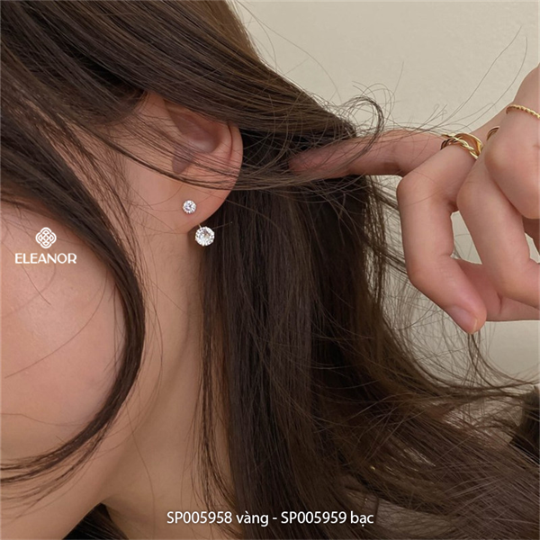 Bông tai - SP005959 màu bạc