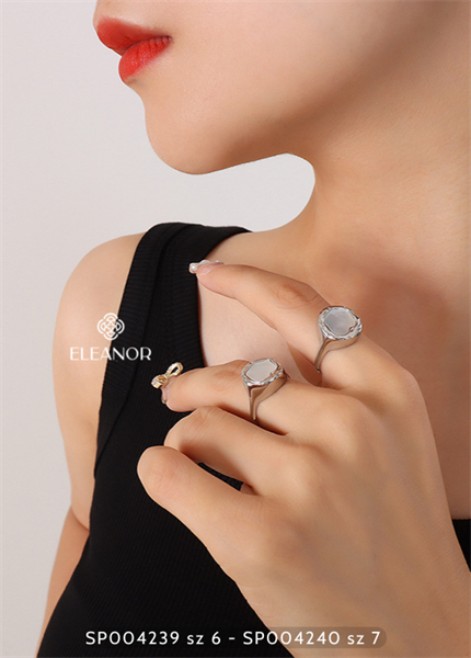 Nhẫn - SP004240 size 7 màu bạc