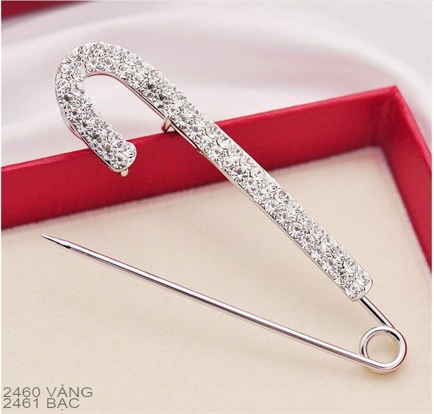 Cài áo - SP002461 bạc