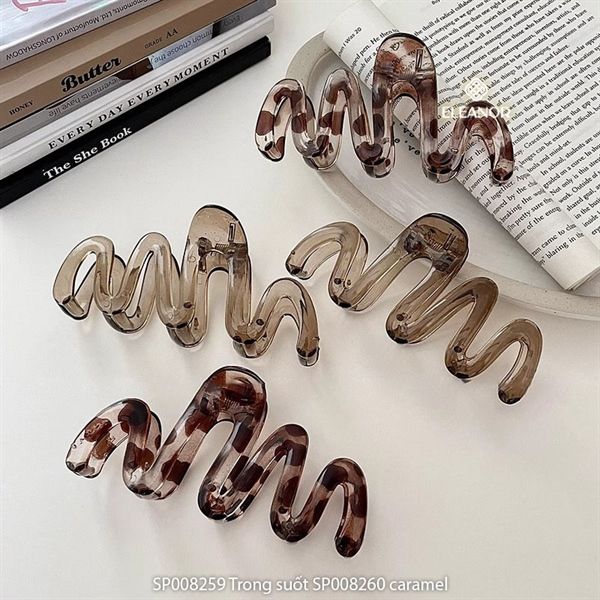 Kẹp tóc - SP008260 Màu Caramel