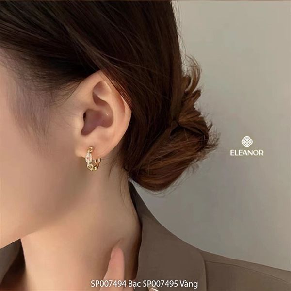 Bông tai - SP007494 Màu Bạc