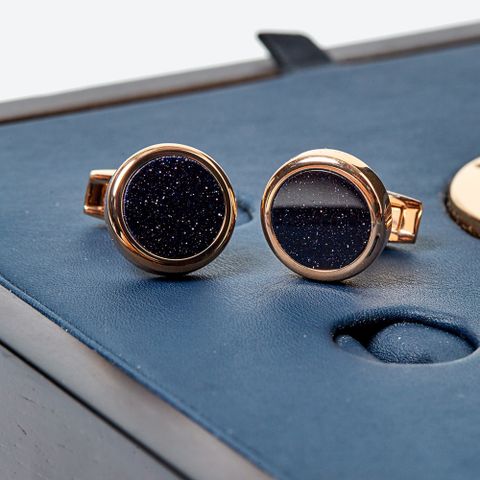 Khuy măng sét (Cufflinks) chính hãng Thomas Earnshaw - Night Sky Edition