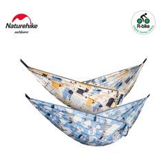  Võng dã ngoại hoa văn gia đình Naturehike NH21DC004 