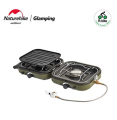  Bếp ga đôi gấp gọn cắm trại dã ngoại Naturehike NH22RJ003 