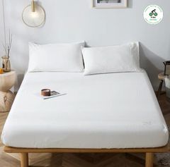  Ga (drap) phủ đệm hơi bo chun vải cotton Tici cao cấp giặt không phai không xù 