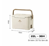 Thùng giữ nhiệt 36H kháng khuẩn Naturehike CNK2300BS012