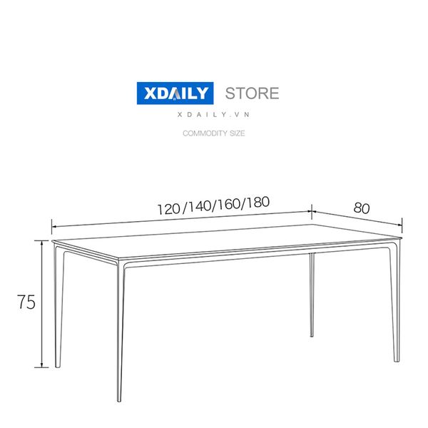 Bàn ăn cao cấp Robetto BC6