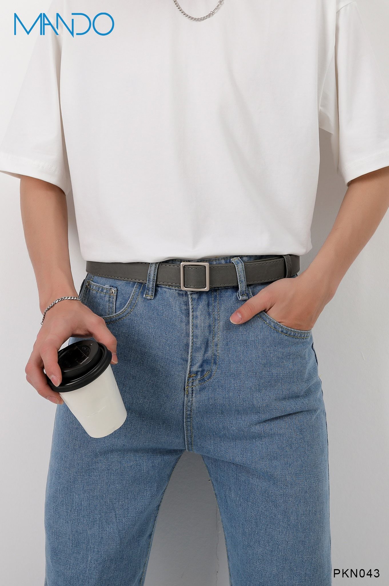 THẮT LƯNG NAM KHÔNG MÓC CÀI - PKN043