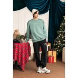  Áo Sweater Nỉ Nam MANDO Phối Cúc Cách Điệu Chất Liệu Nỉ Chân Cua Dày Dặn, Form Rộng Unisex Phong Cách Unisex SWT011 