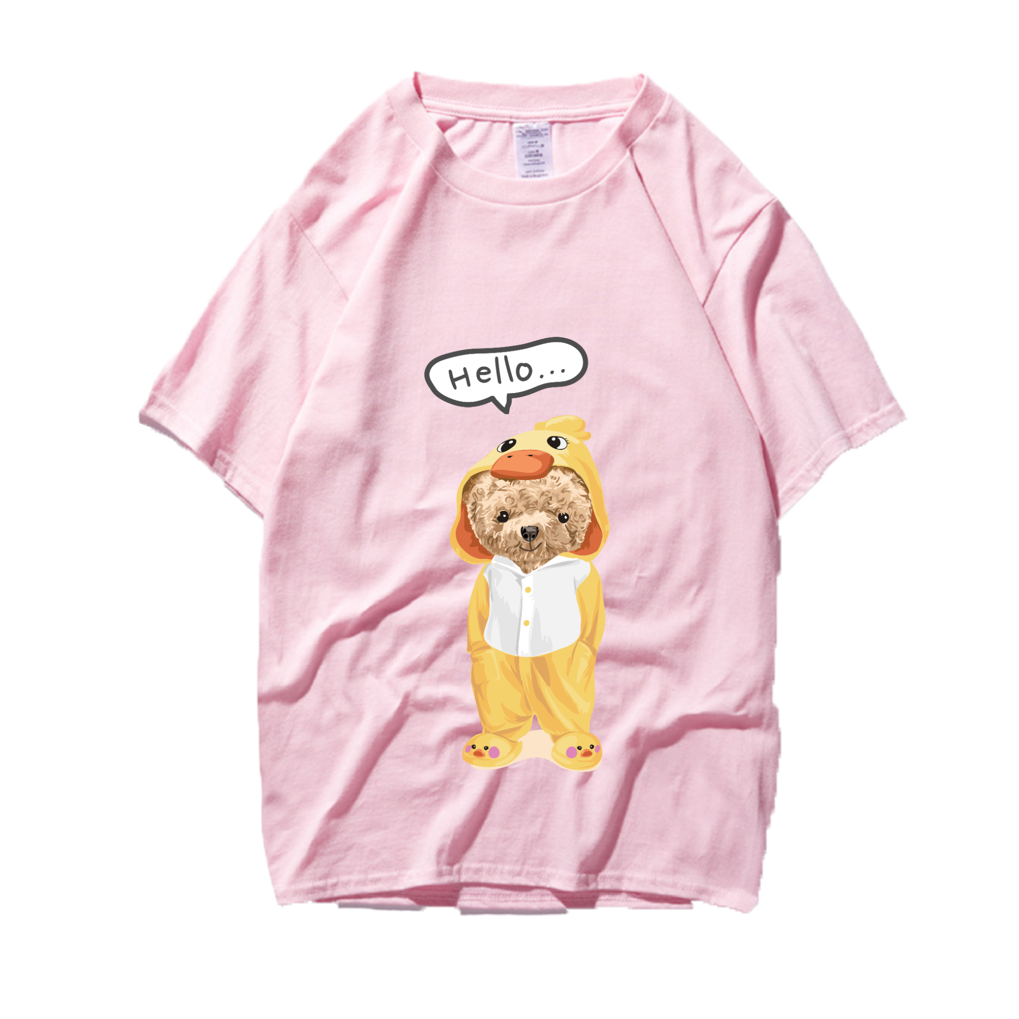 Áo thun gấu HELLO INK213