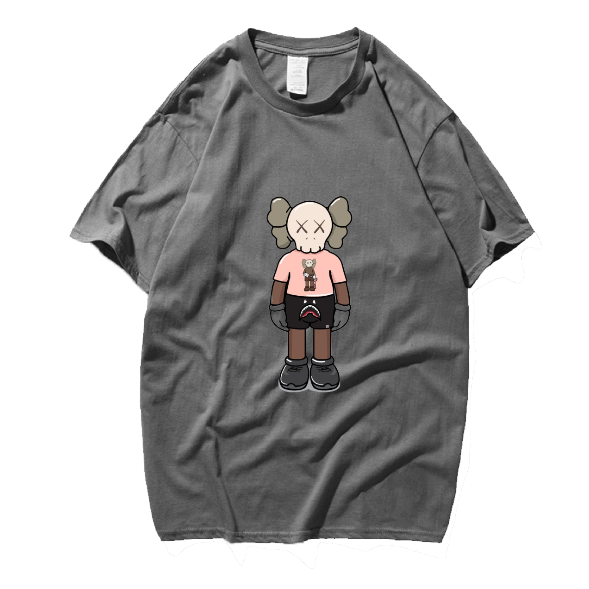 Áo thun Kaws hồng INK158 (mẫu to)