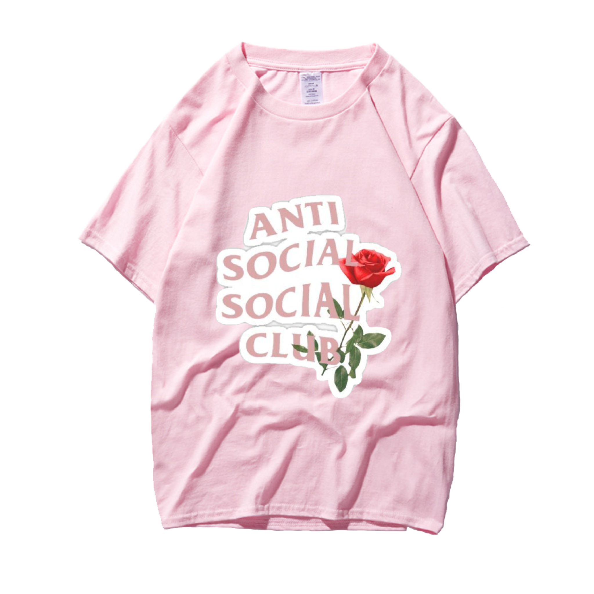 Áo thun Anti social social club hồng INK148 (mẫu to)