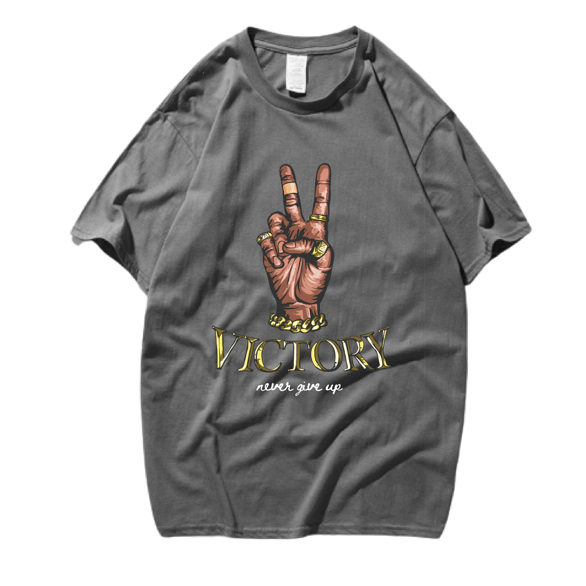 Áo thun VICTORY NEVER GIVE UP ĐỘC LẠ INK249