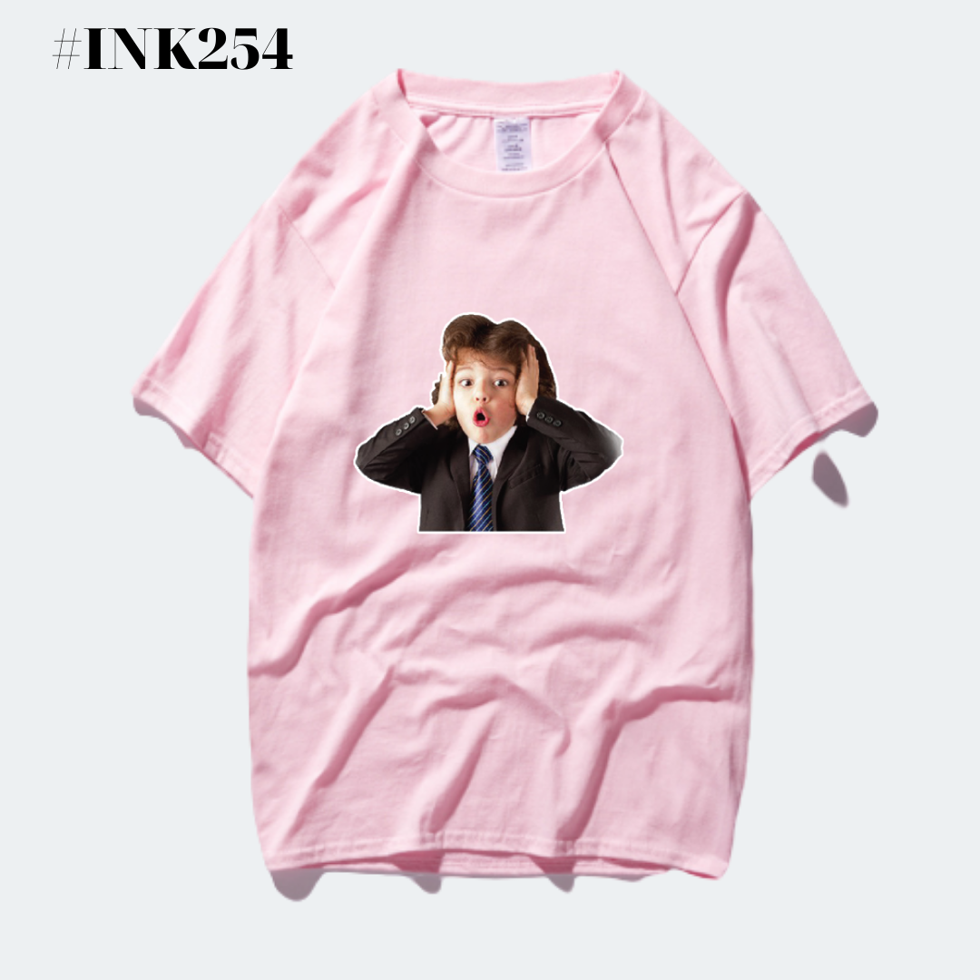 Áo thun em bé mặc Vest BABY INK254
