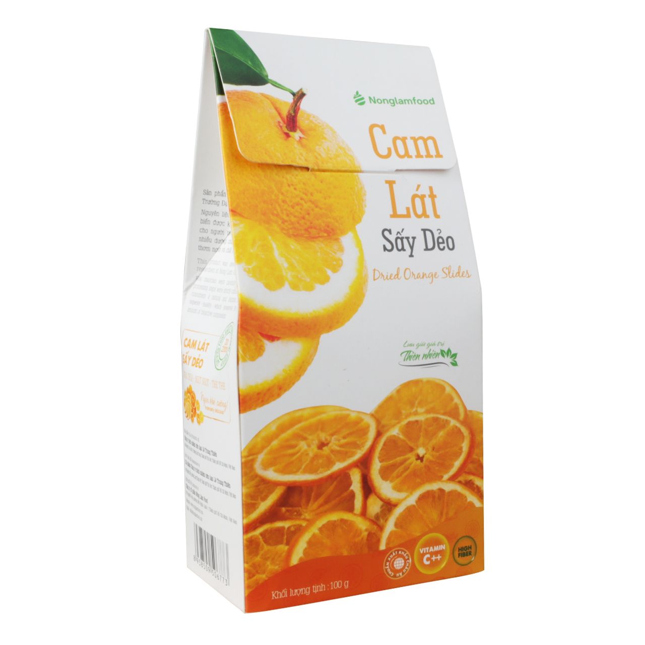 Cam Lát Sấy Dẻo Nonglamfood hộp 100g | Ăn vặt tốt cho sức khỏe | Healthy Snack