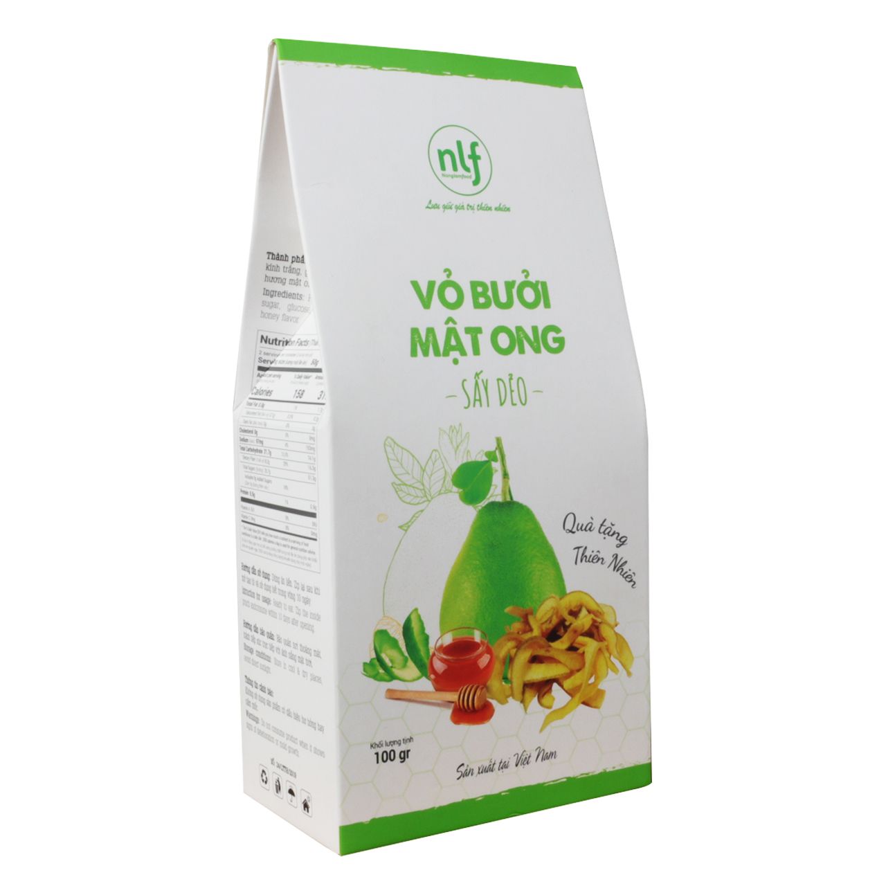 Vỏ Bưởi Mật Ong Sấy Dẻo 100g | Ăn vặt tốt cho sức khỏe | Healthy Snack