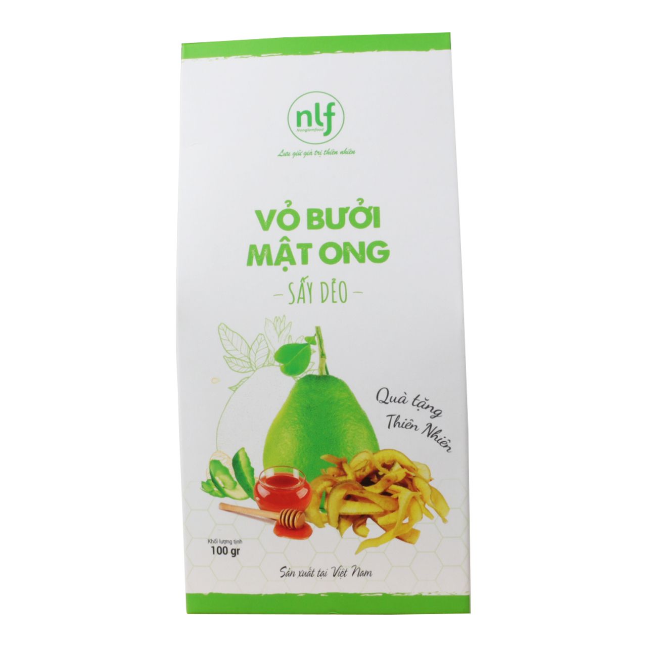 Vỏ Bưởi Mật Ong Sấy Dẻo 100g | Ăn vặt tốt cho sức khỏe | Healthy Snack