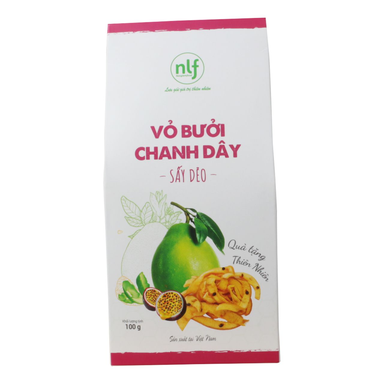 Vỏ Bưởi Chanh Dây Sấy Dẻo 100g | Ăn vặt tốt cho sức khỏe | Healthy Snack