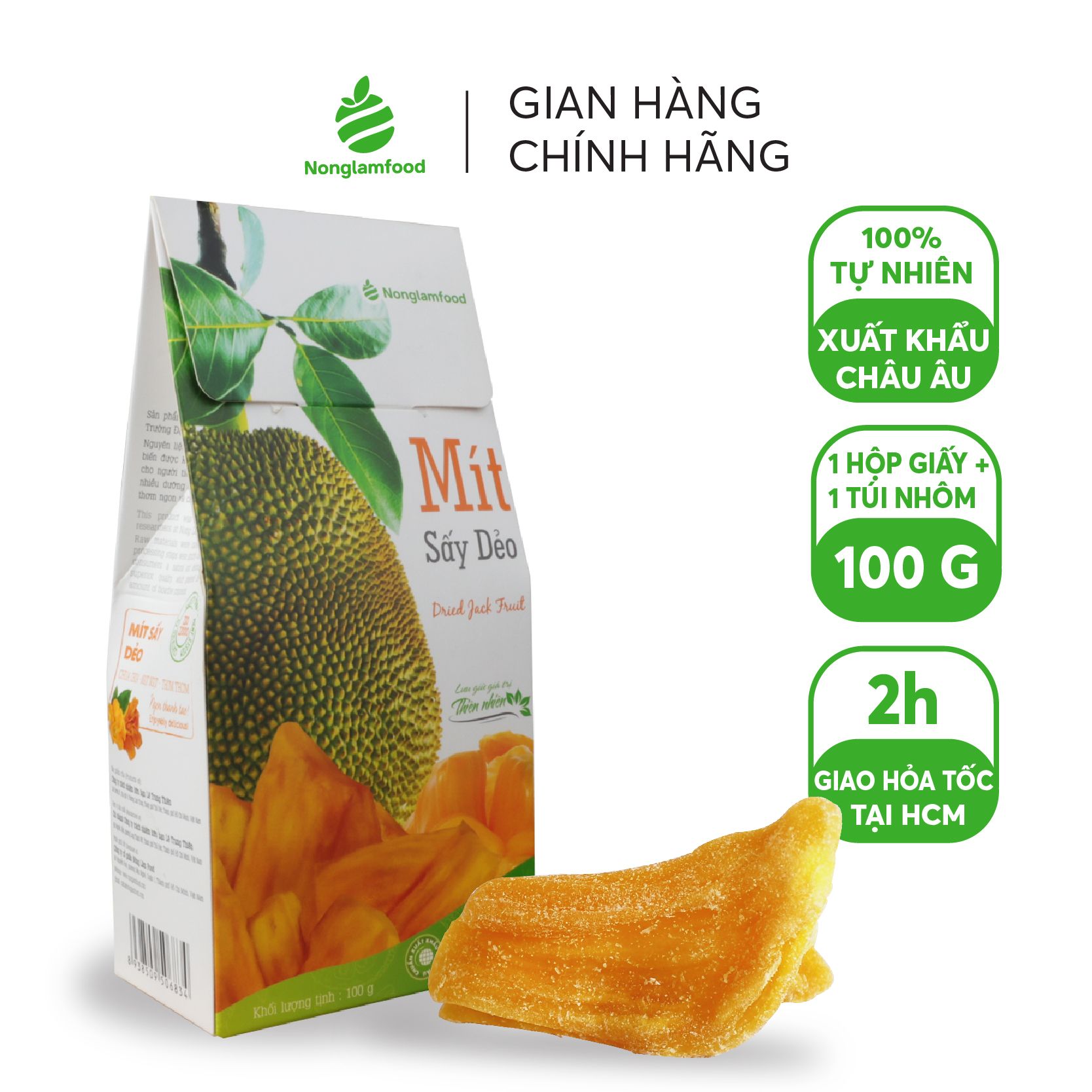 Combo Giàu chất xơ - 5 Hộp trái cây sấy Nonglamfood | Siêu Khoáng Chất | Tăng sức đề kháng | Chuẩn xuất khẩu châu Âu