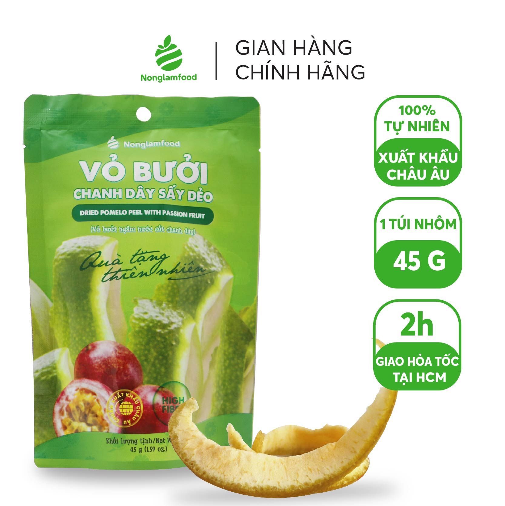 Bưởi chanh dây 45g