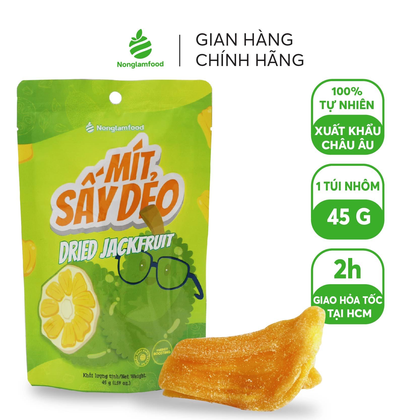 Mít sấy dẻo 45g